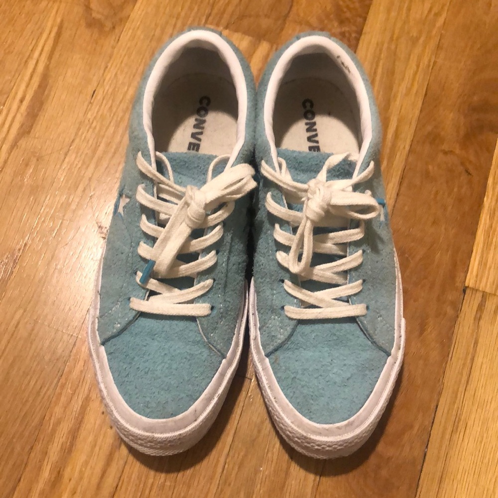 Blue Converse One Star